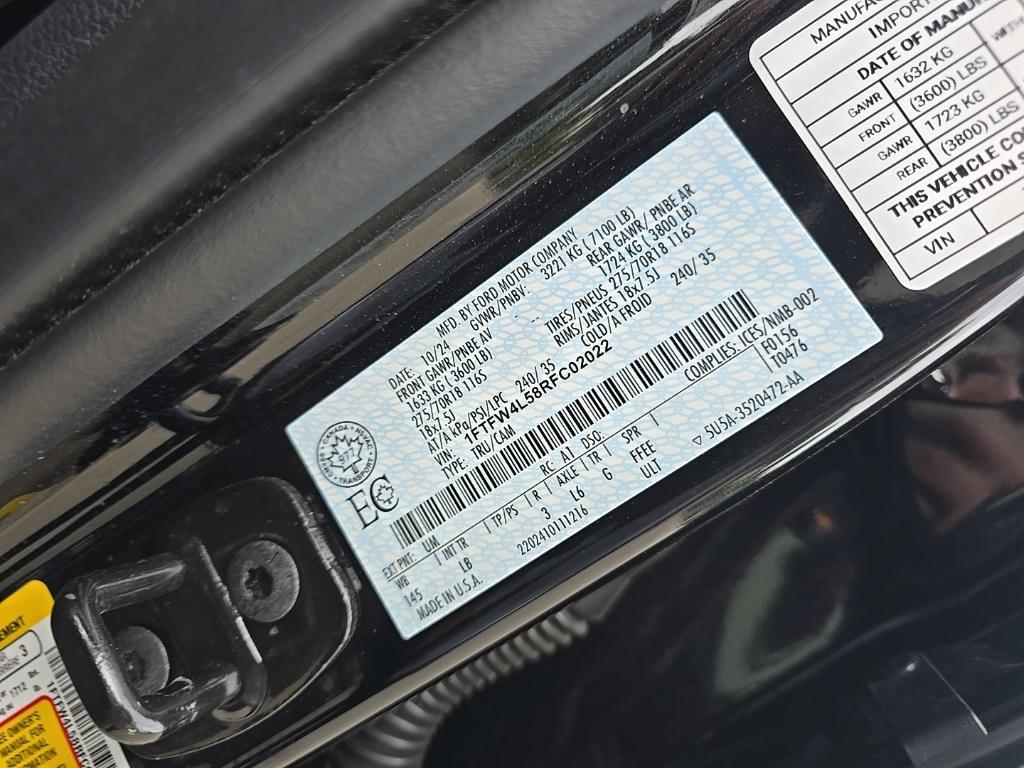 used 2024 Ford F-150 car, priced at $59,497
