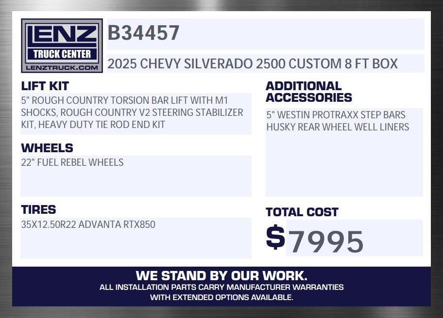 used 2025 Chevrolet Silverado 2500 car, priced at $67,998