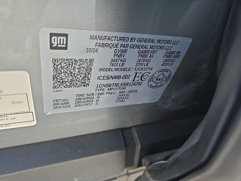 used 2025 Chevrolet Tahoe car, priced at $79,997