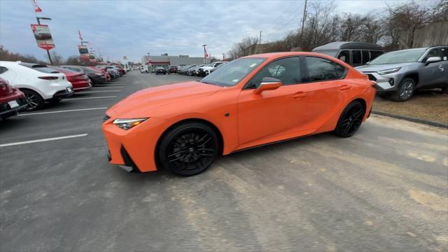 used 2023 Lexus IS 500 car, priced at $60,500