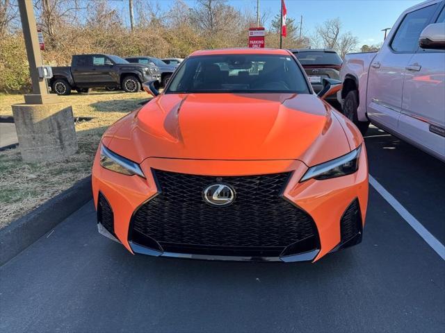 used 2023 Lexus IS 500 car, priced at $62,000