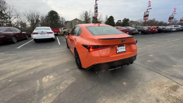 used 2023 Lexus IS 500 car, priced at $60,500