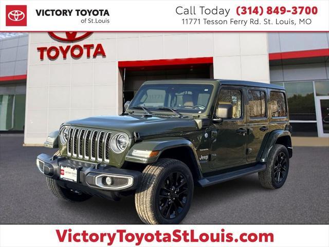 used 2021 Jeep Wrangler Unlimited 4xe car, priced at $35,000