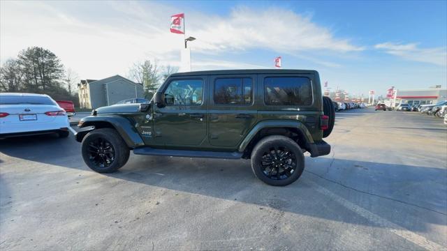 used 2021 Jeep Wrangler Unlimited 4xe car, priced at $35,000