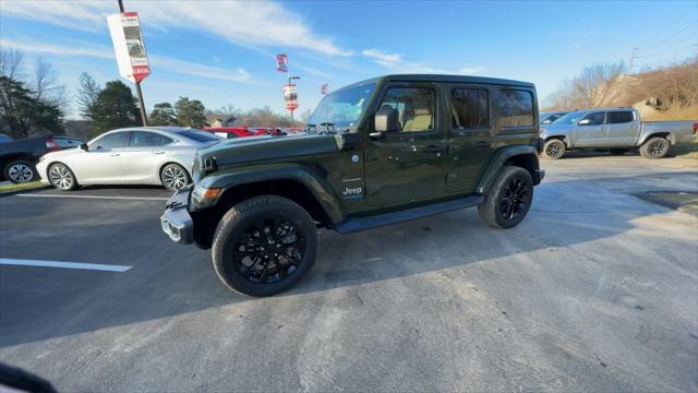 used 2021 Jeep Wrangler Unlimited 4xe car, priced at $35,000