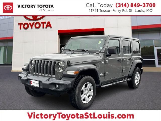 used 2021 Jeep Wrangler Unlimited car, priced at $32,000