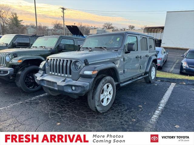 used 2021 Jeep Wrangler Unlimited car, priced at $32,500