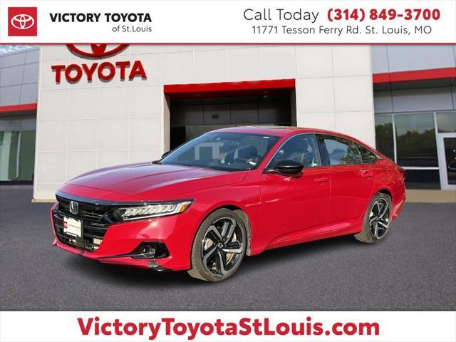 used 2021 Honda Accord car, priced at $26,000