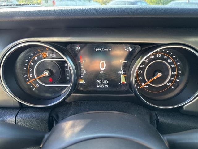 used 2021 Jeep Wrangler Unlimited car, priced at $27,484