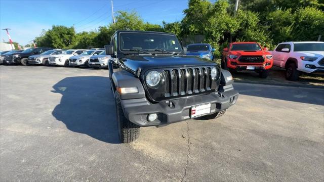 used 2021 Jeep Wrangler Unlimited car, priced at $27,484