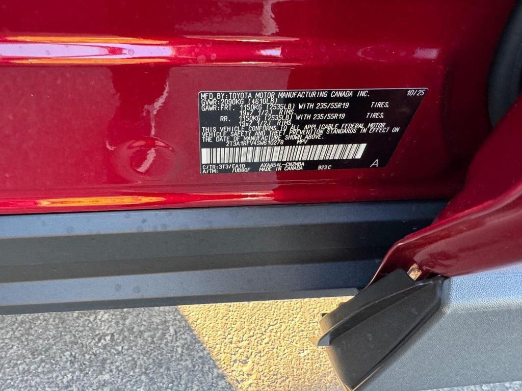 new 2025 Toyota RAV4 car, priced at $40,968