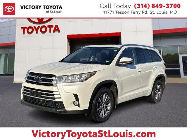 used 2017 Toyota Highlander car, priced at $18,500