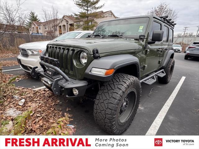 used 2022 Jeep Wrangler Unlimited car, priced at $33,000