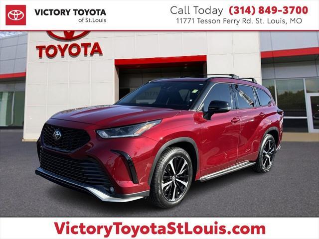 used 2021 Toyota Highlander car, priced at $36,500