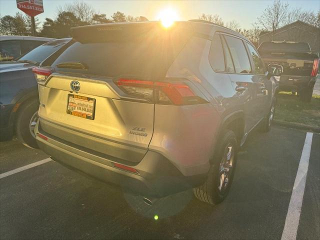 used 2022 Toyota RAV4 Hybrid car, priced at $32,000