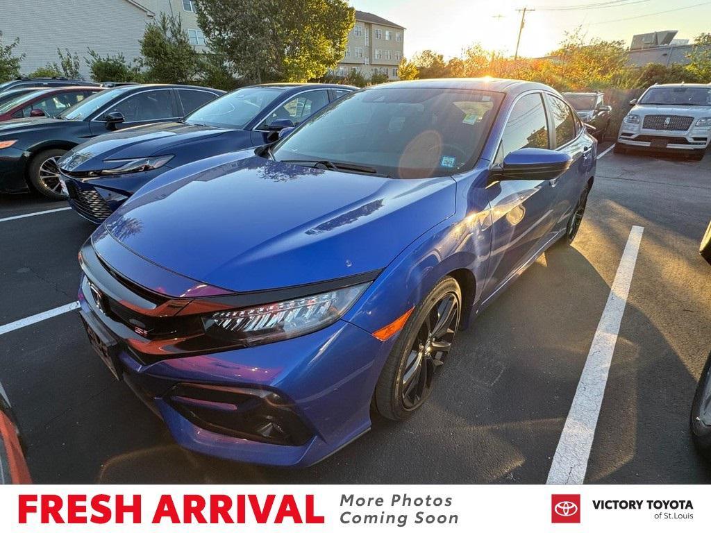 used 2020 Honda Civic Si car, priced at $24,723