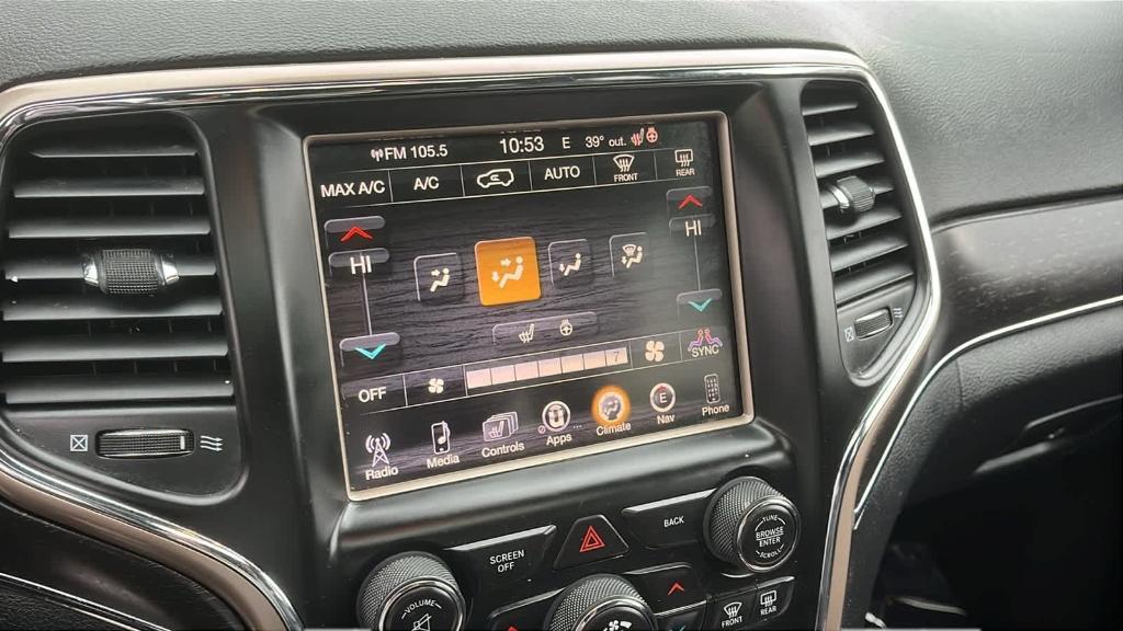 used 2016 Jeep Grand Cherokee car, priced at $12,484