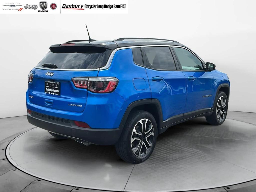 used 2022 Jeep Compass car, priced at $24,463