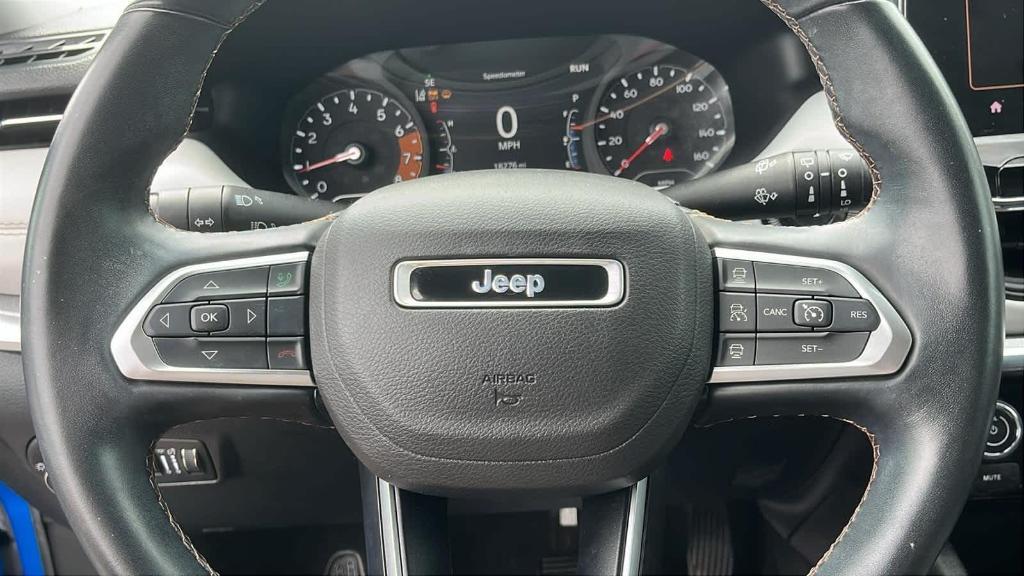 used 2022 Jeep Compass car, priced at $24,463