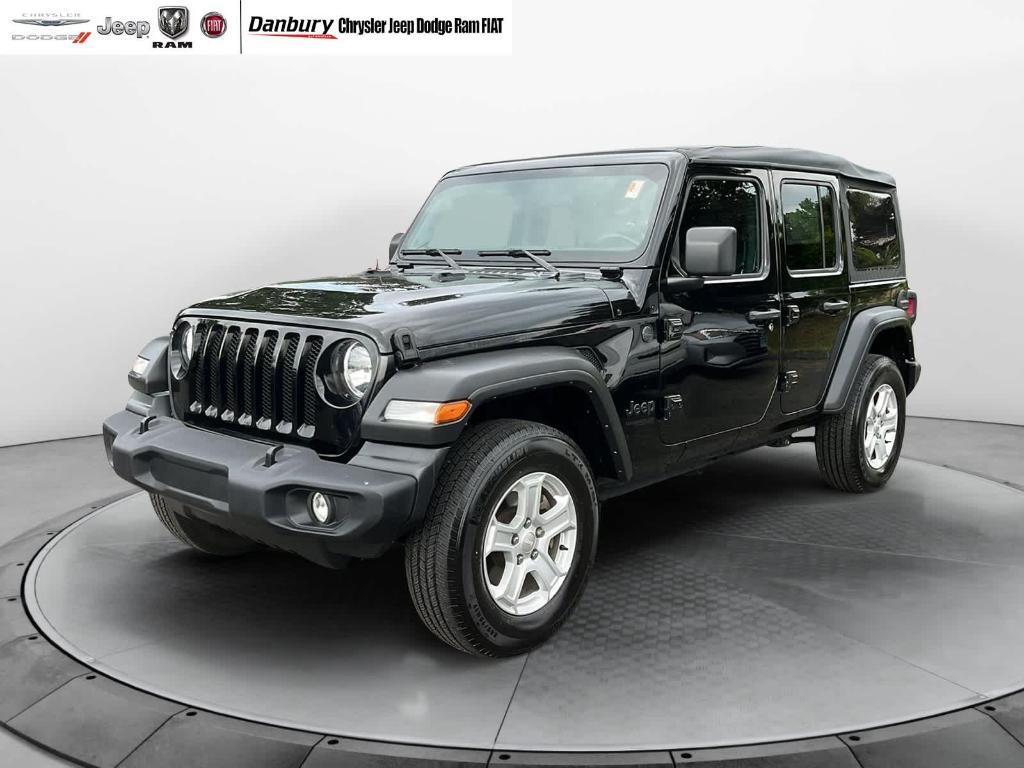 used 2022 Jeep Wrangler Unlimited car, priced at $28,388