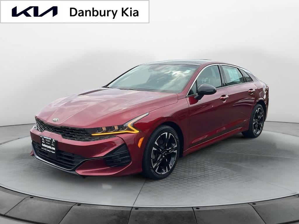 used 2021 Kia K5 car, priced at $18,804