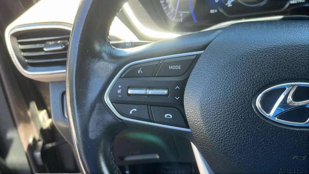 used 2019 Hyundai Santa Fe car, priced at $18,456