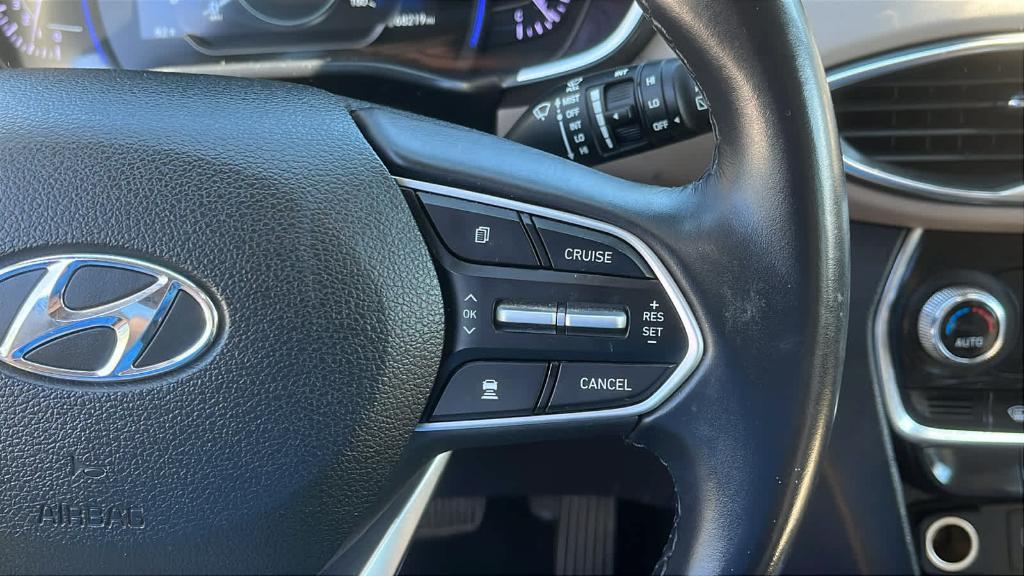 used 2019 Hyundai Santa Fe car, priced at $18,456