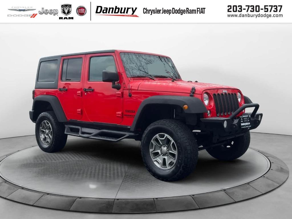 used 2017 Jeep Wrangler Unlimited car, priced at $19,944