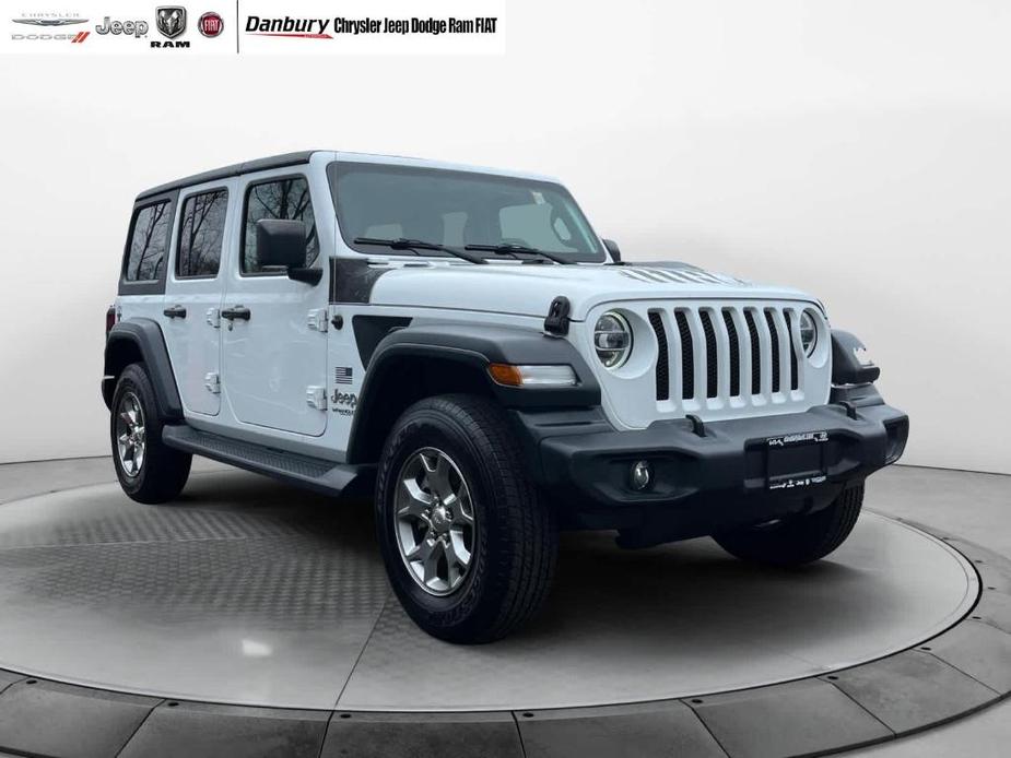 used 2020 Jeep Wrangler Unlimited car, priced at $30,992