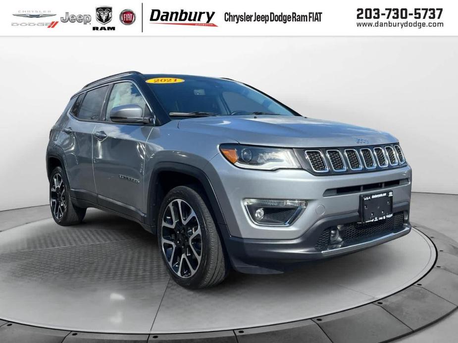 used 2021 Jeep Compass car, priced at $20,615