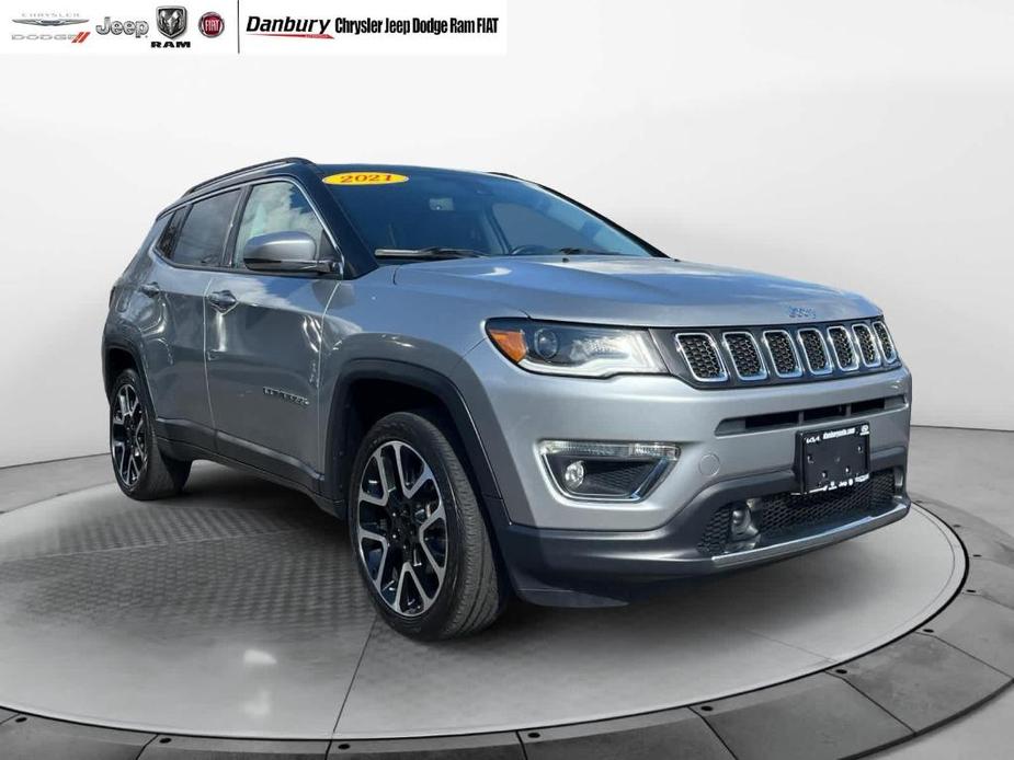 used 2021 Jeep Compass car, priced at $21,551