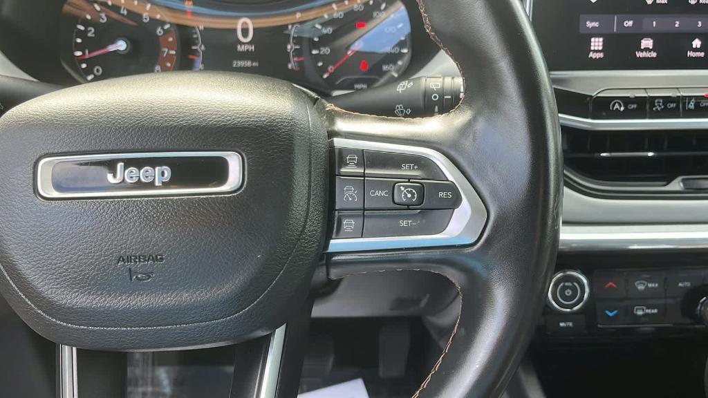 used 2022 Jeep Compass car, priced at $24,303