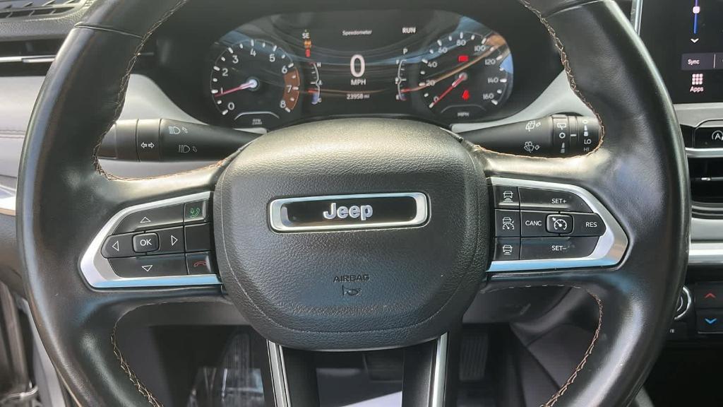used 2022 Jeep Compass car, priced at $24,303
