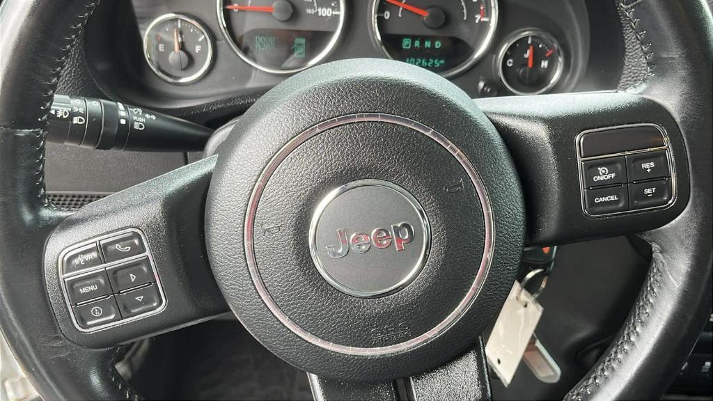 used 2017 Jeep Wrangler Unlimited car, priced at $19,722