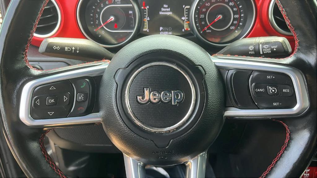 used 2021 Jeep Wrangler Unlimited car, priced at $37,981