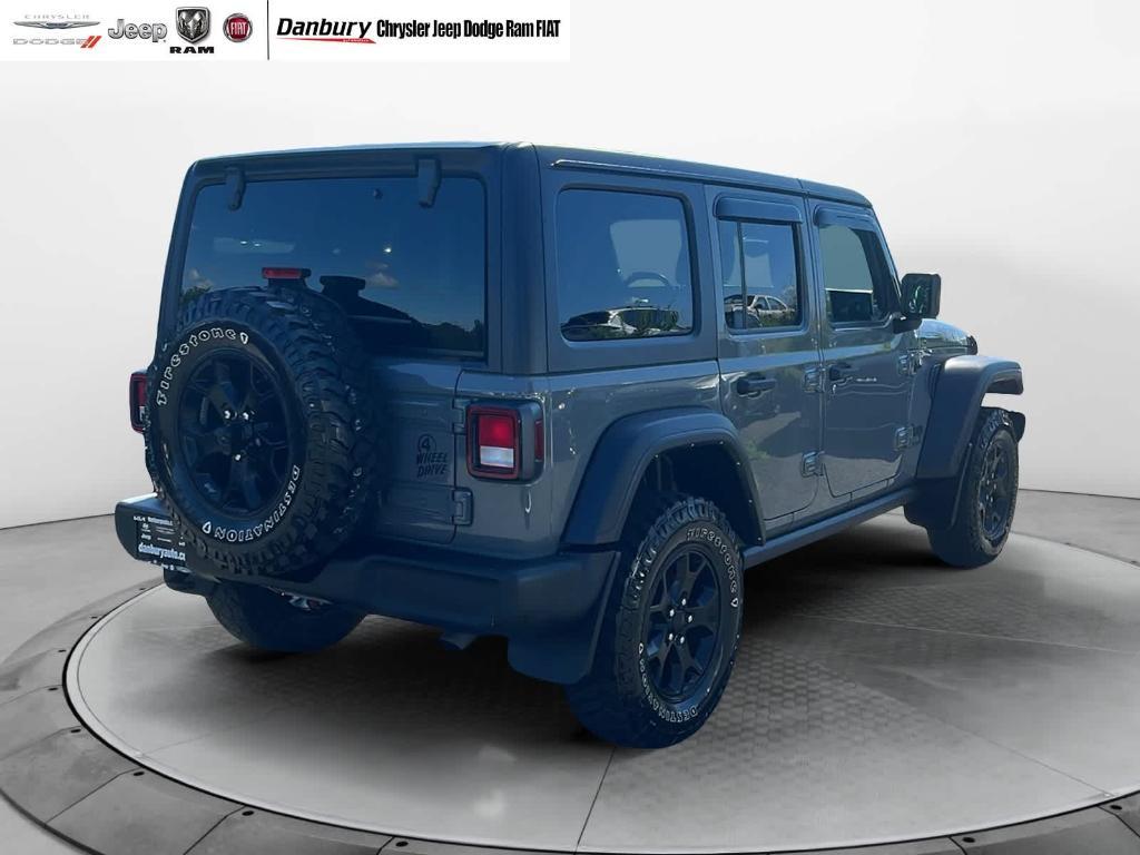 used 2022 Jeep Wrangler Unlimited car, priced at $34,461