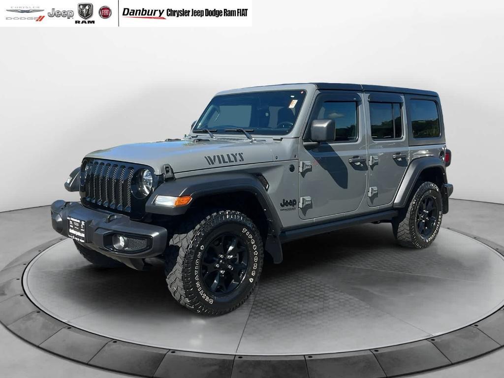 used 2022 Jeep Wrangler Unlimited car, priced at $34,461