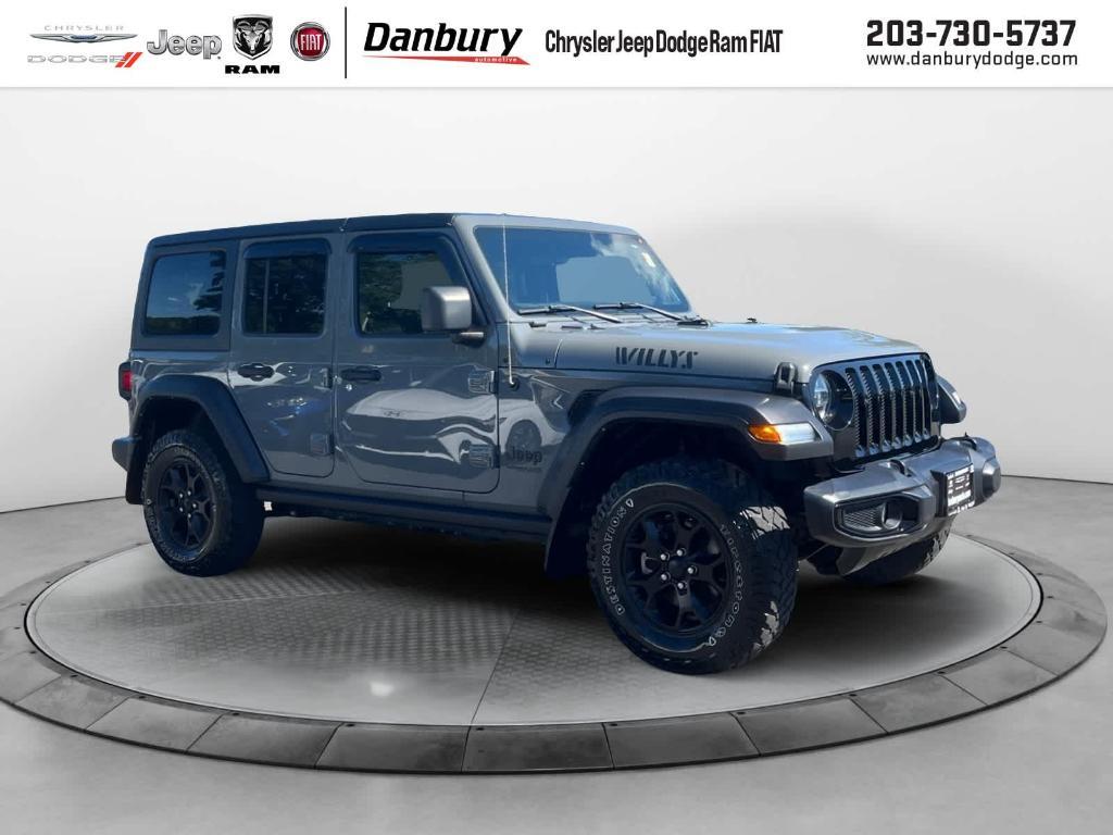 used 2022 Jeep Wrangler Unlimited car, priced at $34,461