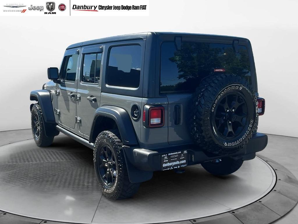 used 2022 Jeep Wrangler Unlimited car, priced at $34,461