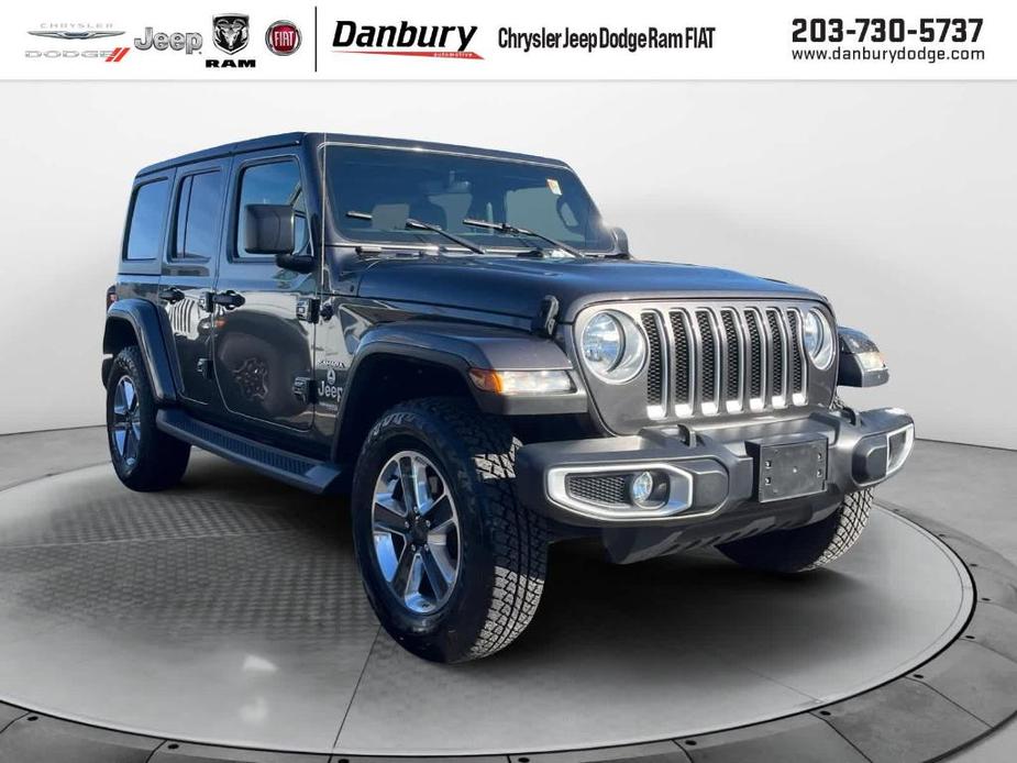 used 2019 Jeep Wrangler Unlimited car, priced at $28,756