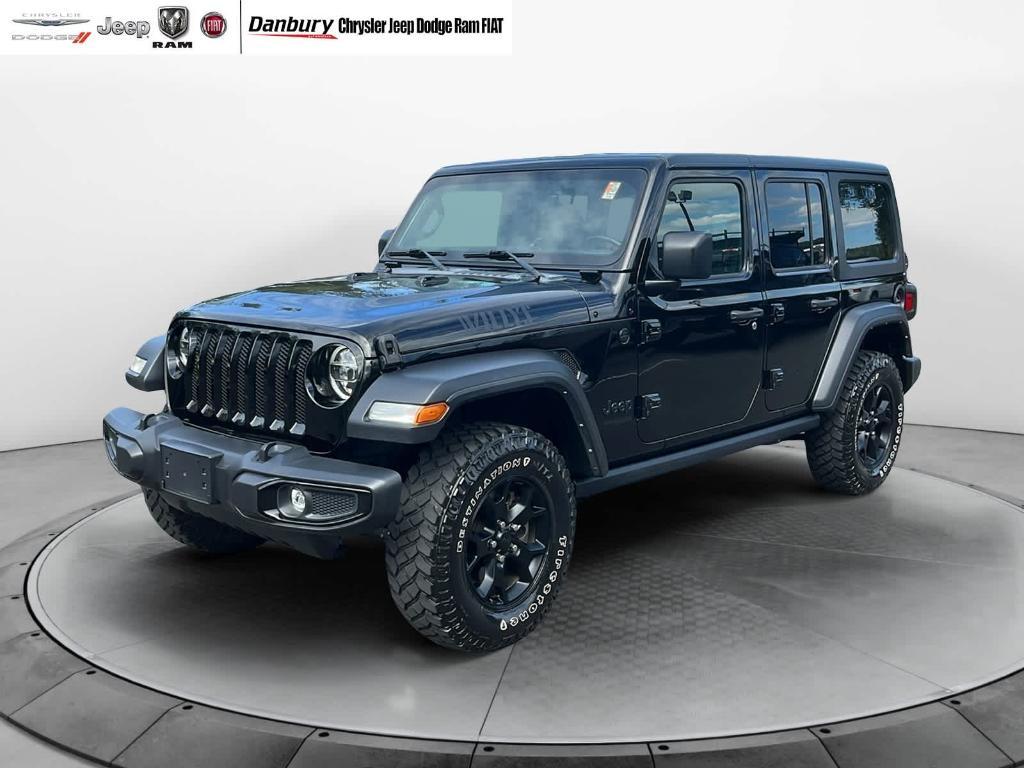 used 2021 Jeep Wrangler Unlimited car, priced at $32,837