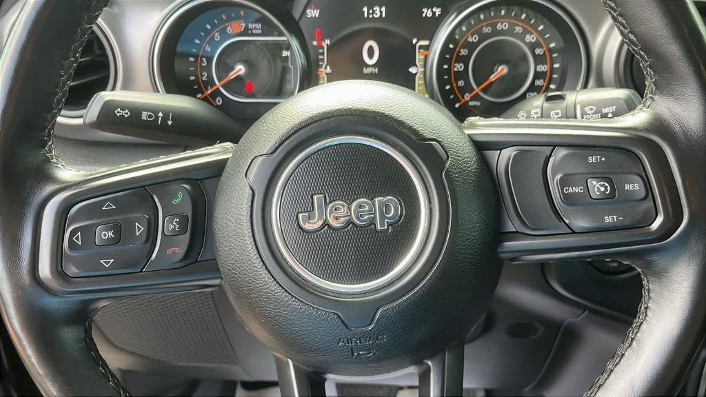used 2021 Jeep Wrangler Unlimited car, priced at $32,837