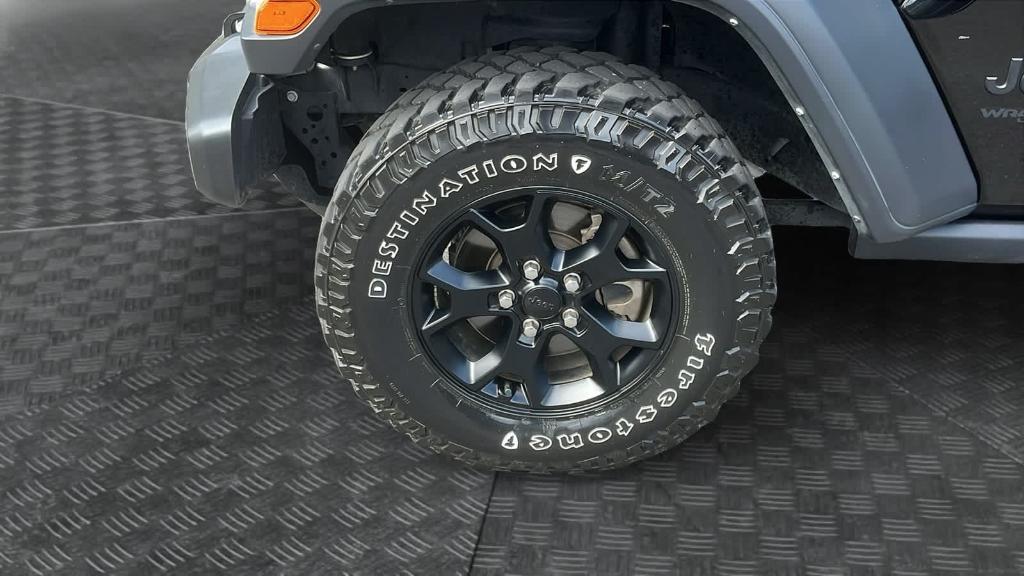 used 2021 Jeep Wrangler Unlimited car, priced at $32,837