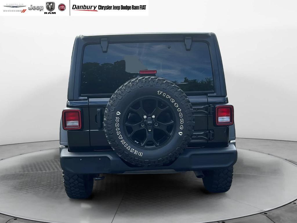 used 2021 Jeep Wrangler Unlimited car, priced at $32,837