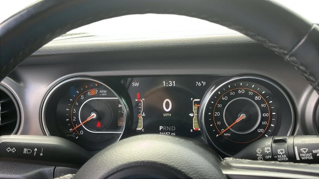 used 2021 Jeep Wrangler Unlimited car, priced at $32,837