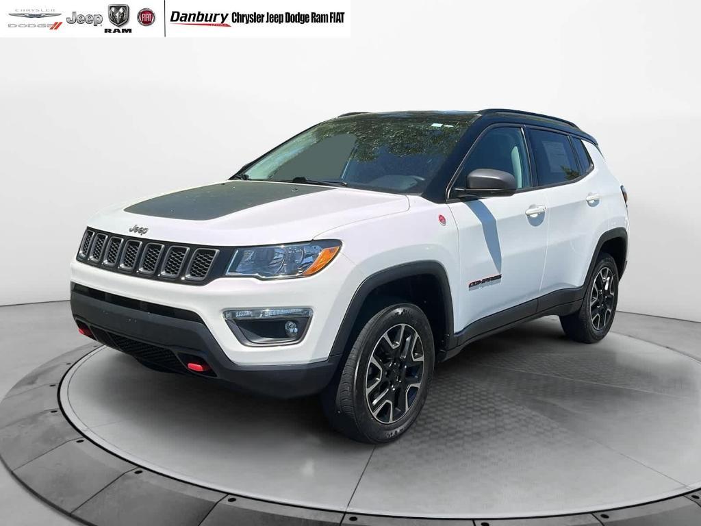used 2021 Jeep Compass car, priced at $18,881