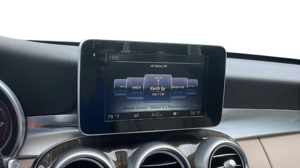 used 2015 Mercedes-Benz C-Class car, priced at $11,924