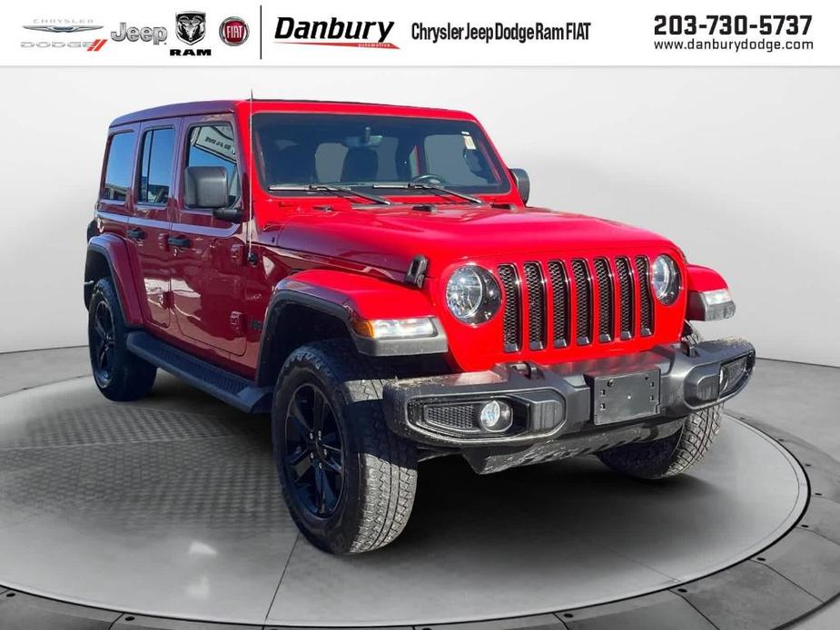 used 2021 Jeep Wrangler Unlimited car, priced at $34,693