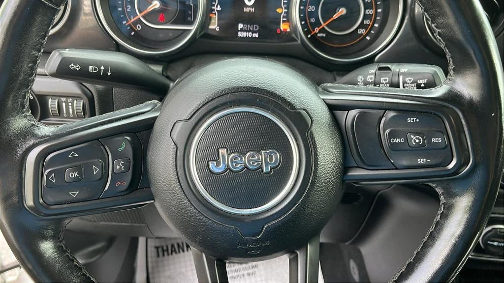 used 2021 Jeep Wrangler Unlimited car, priced at $28,392