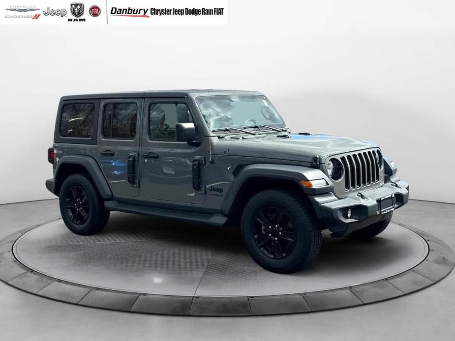 used 2021 Jeep Wrangler Unlimited car, priced at $31,986